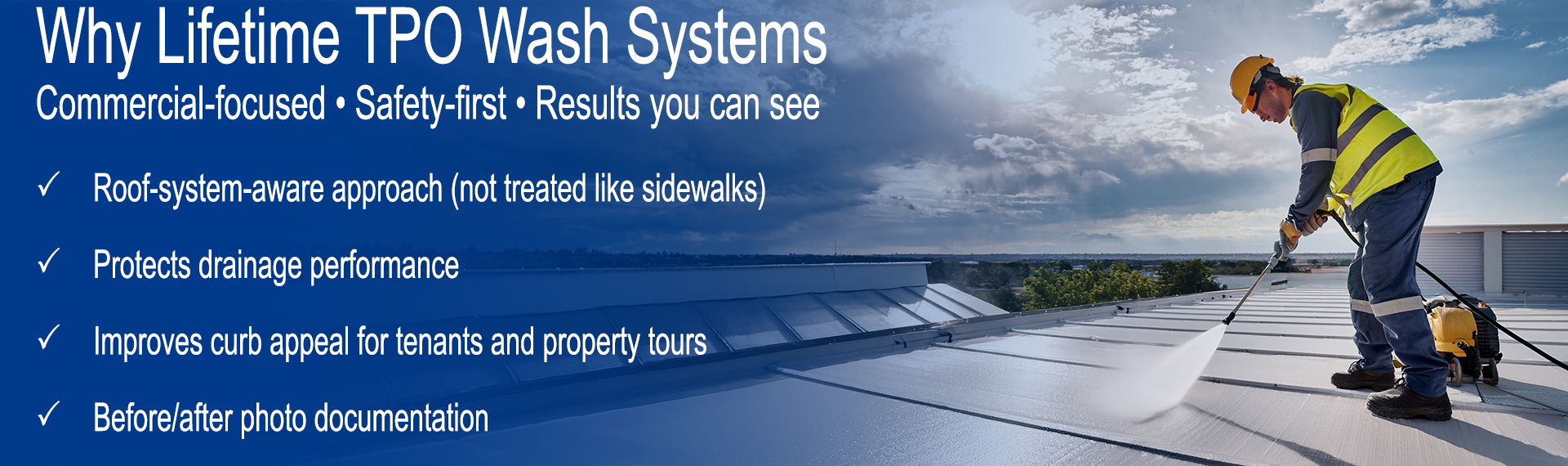 Why Lifetime TPO Wash Systems-mbl